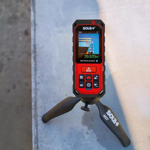 Laserový dálkoměr METRON 80 BTC Včetně příslušenství Sola