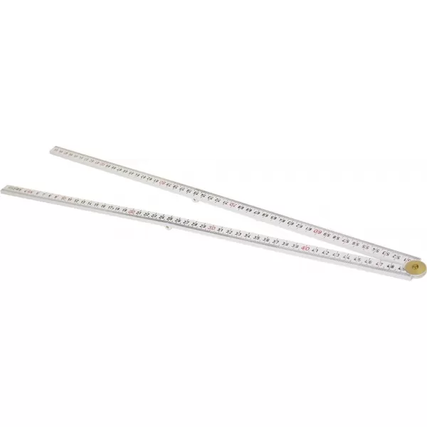 Skládací metr plast. 1mx13mm bílý 4článkový Hultafors