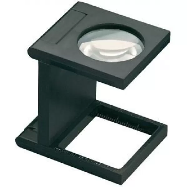 Lupa pro počítání a měření vláken v textiliích 10-nás. ESCHENBACH