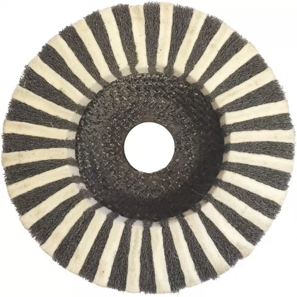 Filcový leštící kotouč 125mm plstěné rouno FORMAT