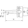 Mini tepelné sklíčidlo DIN69893A stopka A-63 12x80mm HAIMER