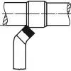 Soustružnický nůž HM DIN4972 levý 16x16x110mm P25/30 WILKE