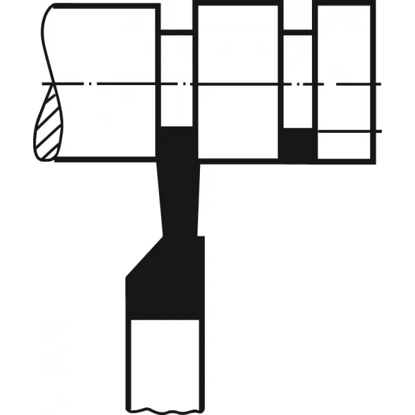 Soustružnický nůž DIN4961 L HSSE 20x12x140mm WILKE
