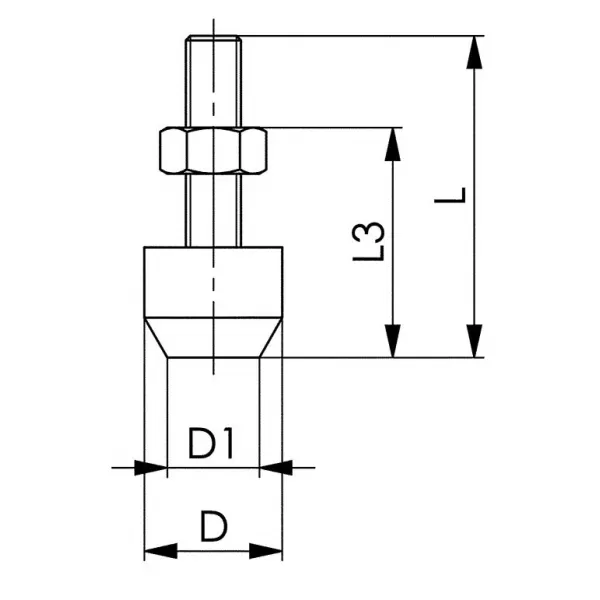Přítlačný šroub 6880 ESD vel.0/1 AMF