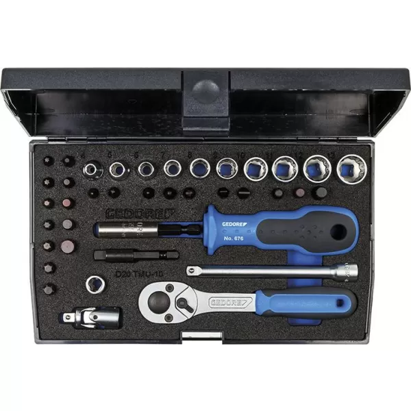 Gola sada 1/4" D20TMU-10 40 ks GEDORE
