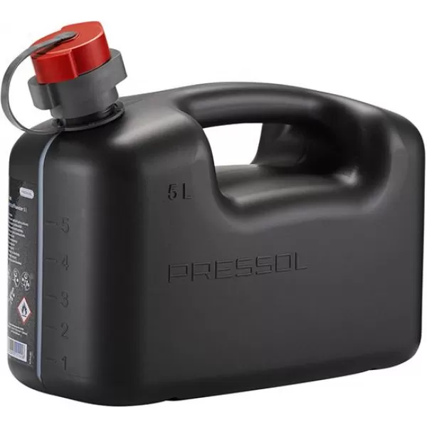 Kanystry na palivo HDPE 5l s průzorem PRESSOL
