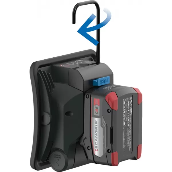 Aku. pracovní svítidlo NOVA 2 CONNECT 200-2000 lum. bez bat. SCANGRIP