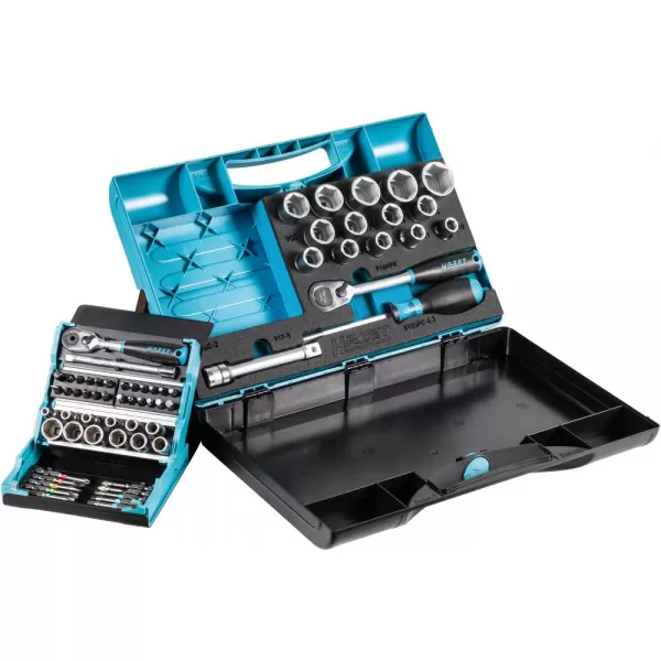 Sada nástrč. klíčů s 916HPK 1/4" a 1/2" 68dílná Exkluzivní zboží Hazet