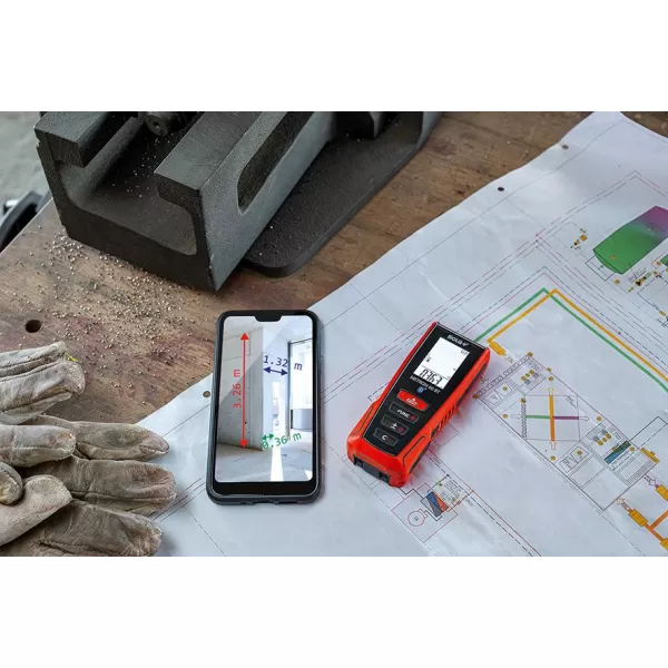 Laserový dálkoměr METRON 60 BT Včetně příslušenství Sola