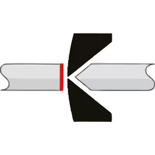Boční štípací kleště pro elektroniku, špičatá hlava, bez fazety, 110mm FORMAT