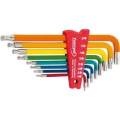 Sada imbus klíčů lakovaný T9-TORX® T40 FORMAT