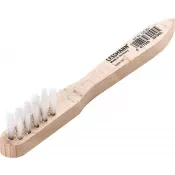 Kartáč ruční 3-řadý hladký 0,3x150mm Lessmann