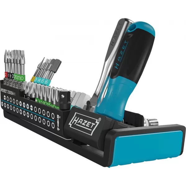 Sada bitů a klíčů s ráčnou 39 dílná SmartHolder Hazet