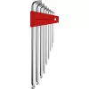 Sada imbus klíčů v plast.držáku 9 ks 1,5-10mm 100 stup. Kul.hlava PB Swiss Tools