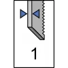Box s listy pro pilu děrovku T118A po 25 ks. FORMAT