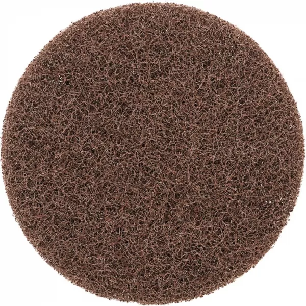 Kotouč brusnýový výsek na suchý zip, plsť korund 115mm K100 VSM