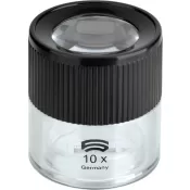 Lupa se stojánkem Basic-Line 10x D30 se stupnicí SCHWEIZER