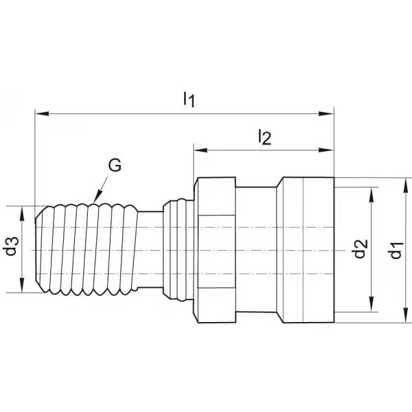 Utahovací čep Ott SK40-M16 vnitřní závit FORMAT