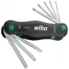Sada imbus klíčů PocketStar fosfátovaný T7-TORX® T25 Wiha