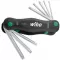 Sada imbus klíčů PocketStar fosfátovaný T7-TORX® T25 Wiha