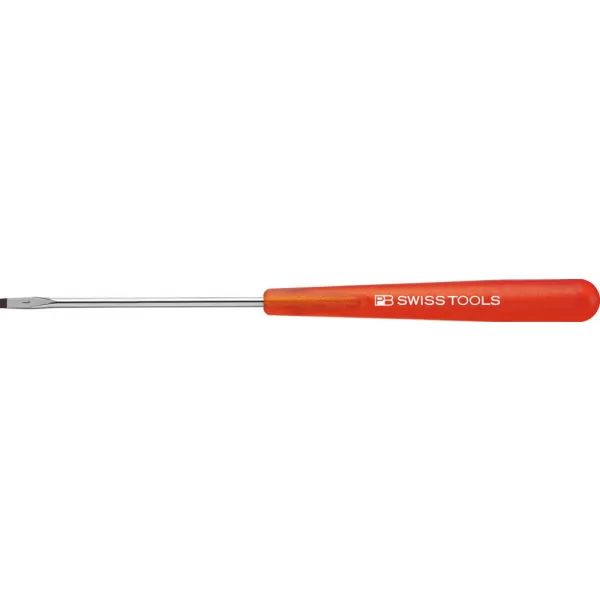 Šroubovák plochý pro jemnou elektroniku ESD 2,5x0,4 x80mm PB Swiss Tools