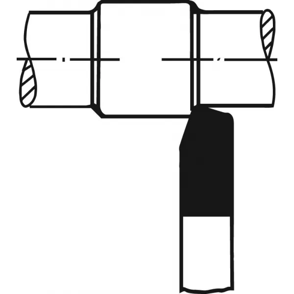 Soustružnický nůž HSS DIN4951R 25x25x200mm WILKE