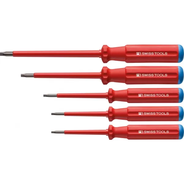 Sada šroubováků VDE 5 ks Torx v krabici Classic PB Swiss Tools