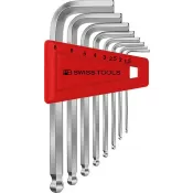 Sada imbus klíčů v plast.držáku 8 ks 1,5-8mm Kul.hlava PB Swiss Tools