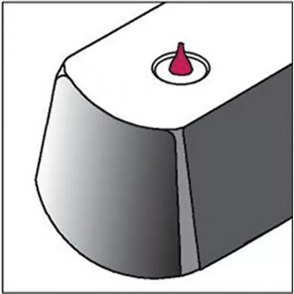 Odjehlovač Keramicut I Keramická čepel, pevná IBT