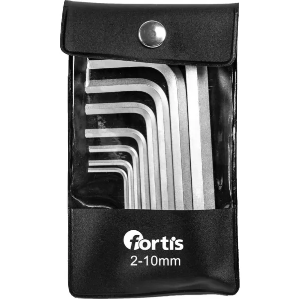 Sada imbus klíčů v tašce 8 ks 2-10mm FORTIS