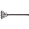 Miniaturní kulatý kartáč ocel.drát vlnitý 19x0,1mm Lessmann