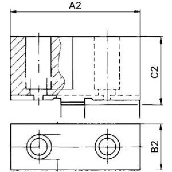 Sada čelistí (3) DIN6350AB 100mm RÖHM