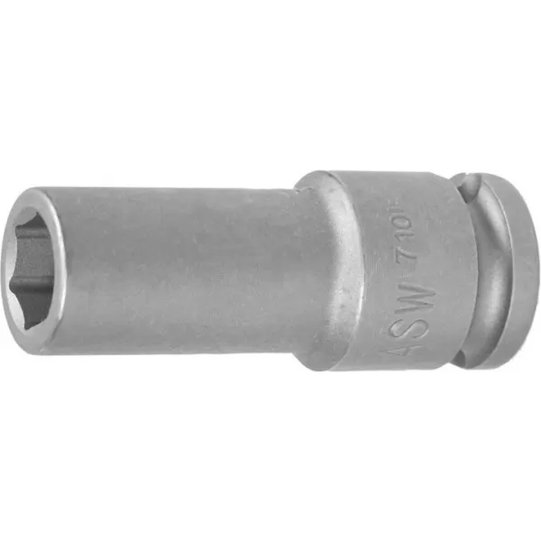 Klíč nástrčný kovaný dlouhý 3/8" 10mm ASW