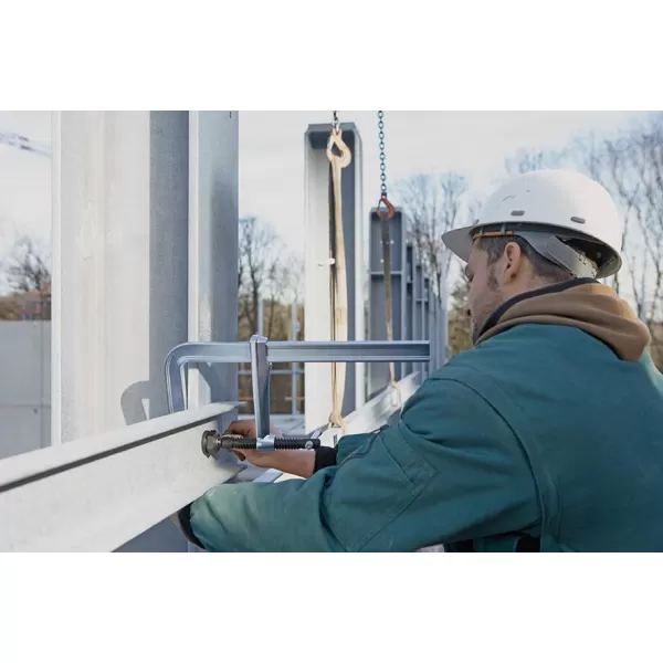 Zámečnická šroubovací svěrka ocel 500x140mm BESSEY