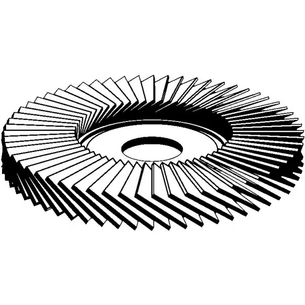 Kotouč lamelový 115 K60 ocel/inox zirkokorund FORMAT