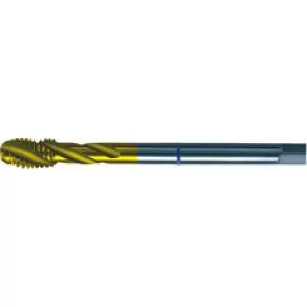 Strojní závitník DIN371 HSS-Co5 PM TiN typ INOX tvar C M3 GÜHRING