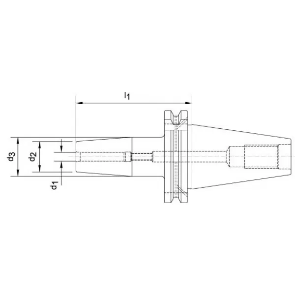 Termo upínač DIN69871 stopka SK50 25,0x160mm HAIMER