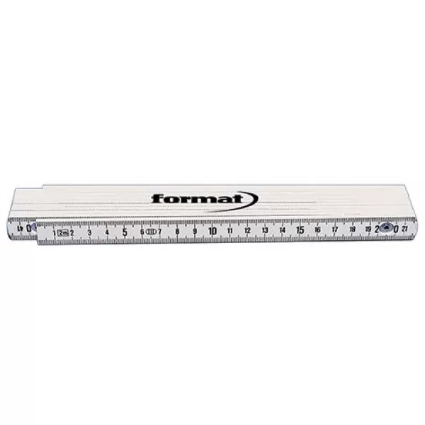 Skládací metr plast 2mx16mm FORMAT