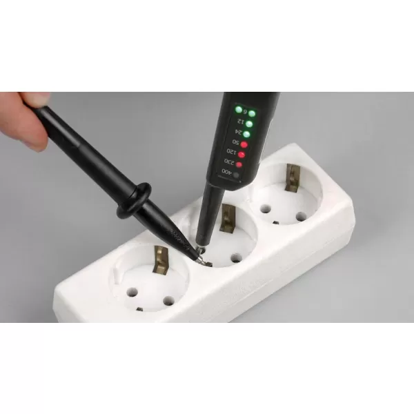 Zkoušečka napětí 6-400V LED FORTIS