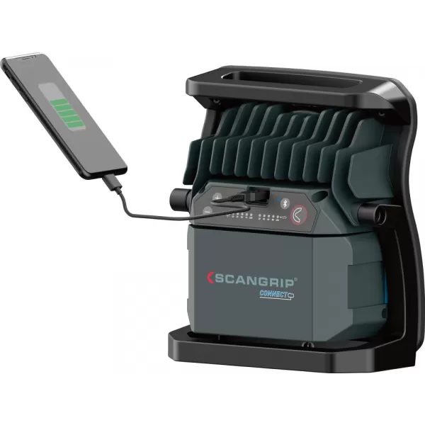 Aku. pracovní svítidlo NOVA 4 CONNECT 400-4000 lum. bez bat. SCANGRIP