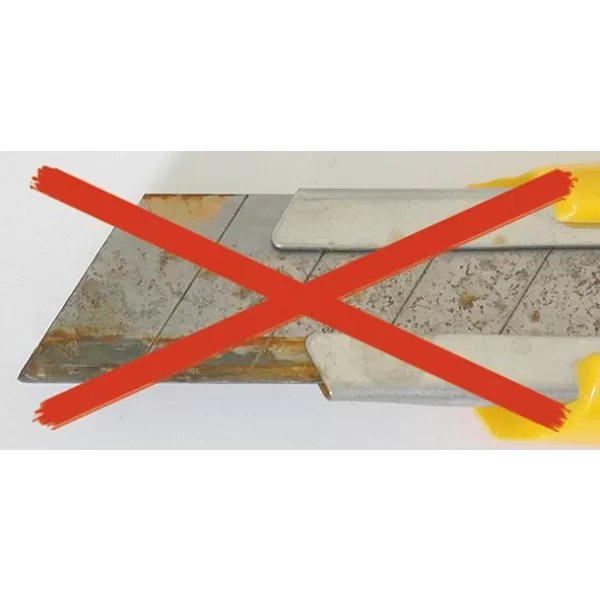 Nožovitá čepel TIN 18mm 10 ks./balení LUTZ BLADES