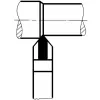 Soustružnický nůž HM DIN4975 20x12x125mm P25/30 WILKE
