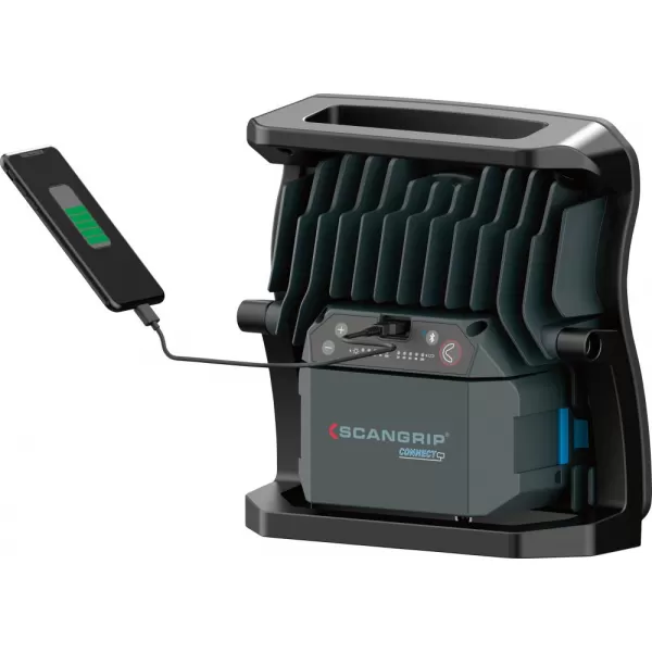 Aku. pracovní svítidlo NOVA 10 CONNECT 1000-10000 lum. bez bat. SCANGRIP