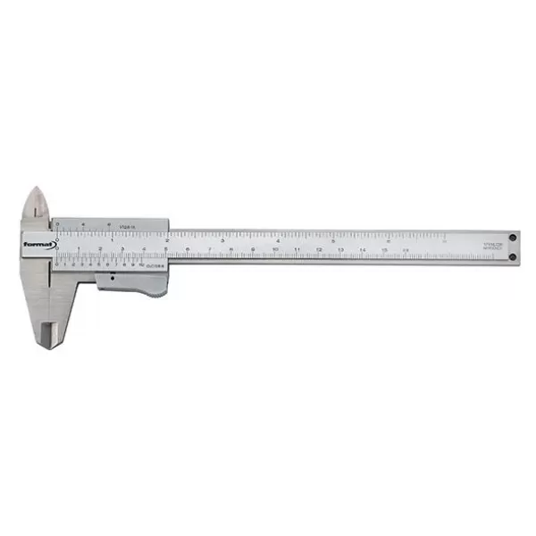 Posuvné měřítko odečítání bez paralaxy + momentová aretace 150mm 1/50 1/1000 FORTIS