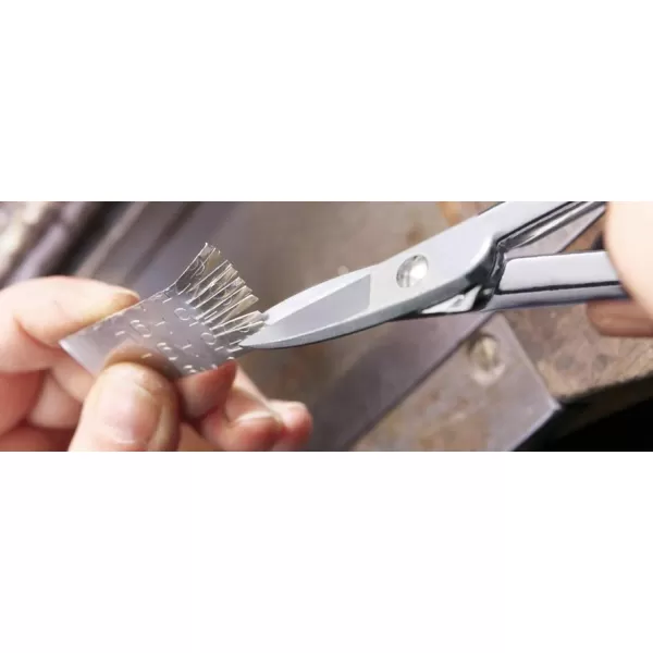 Zlatnické nůžky rovné poniklování 180mm Erdi