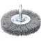 Kartáč kulatý stopkový ocel.drát vlnitý 40x0,2mm Lessmann
