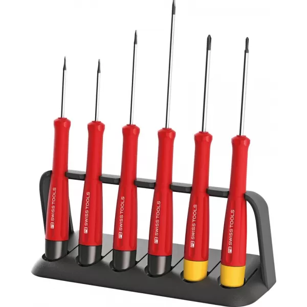 Sada šroubováků ESD pro elektroniku 6 ks, drážka/PH PB Swiss Tools