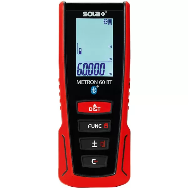 Laserový dálkoměr METRON 60 BT Včetně příslušenství Sola