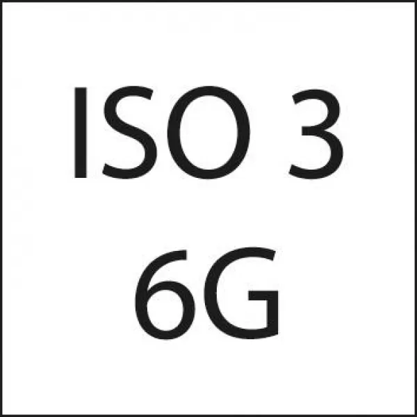 Strojní závitník FAT Tandem DIN371 HSS-Co5 černěný typ N 6G tvar B M3 FORMAT GT