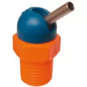 Vysokotlaka tryska CD pro hadice na chladivo 1/4" 70bar Ø2,2x31,8mm seda LOC-LINE